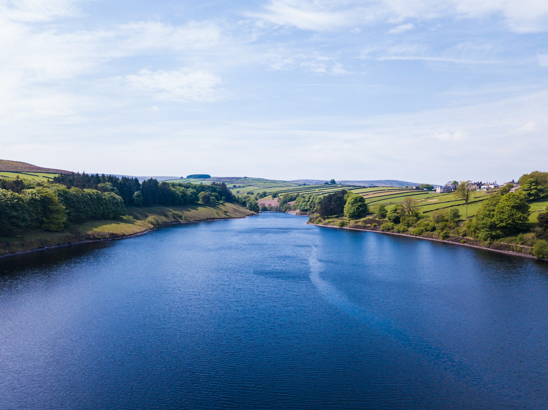 Lower Laithe Reservoir, a body of water in the UK.